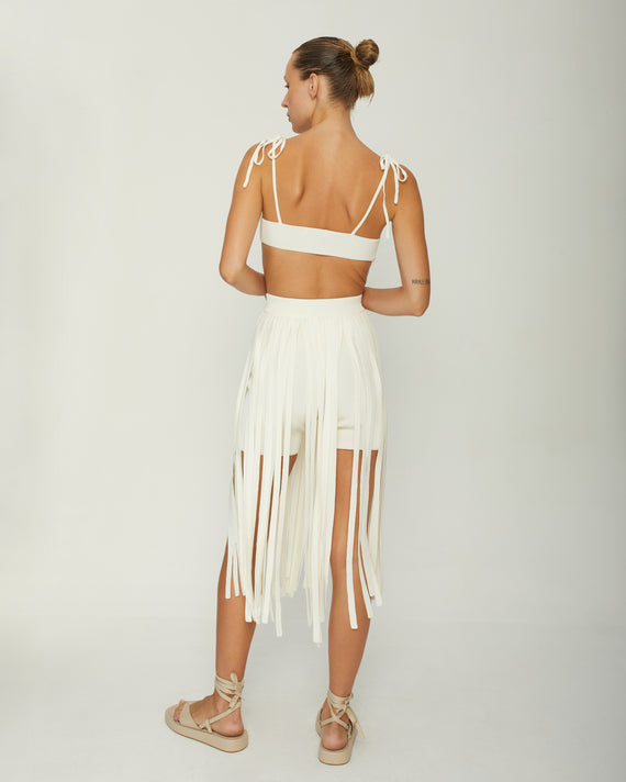 KNITTED VISCOSE SET